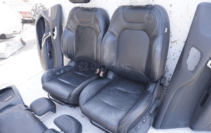 Fotele siedzenia boczki skóra grzane citroen DS4 i 10