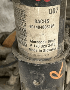 Amortyzator zwrotnica prawy mercedes W176 fl lift 7