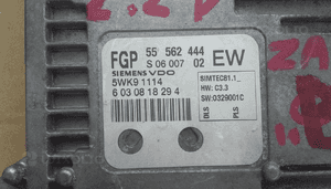 Opel Zafira B II Astra H 2.2 16V komputer sterownik  silnika FGP 55562444 ew 2