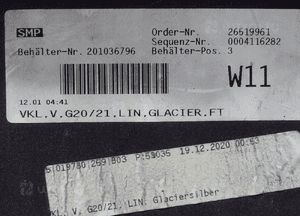 Zderzak przód przedni bmw 3 G20 G21 7468359 13