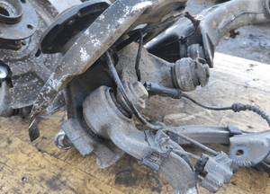 BMW 5 F10 3.0D ZWROTNICA PIASTA WAHACZ PRAWY LEWY TYŁ ZDROWE ORYG 6