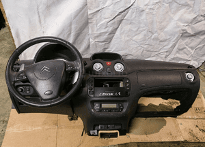 Deska konsola kokpit nagrzewnica citroen C3 i 1