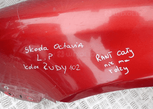 Błotnik lewy przód skoda octavia i radom 2