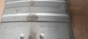 Tłumik środkowy wydech Audi A4 B8 2.0 TFSI 8K0253411L 7