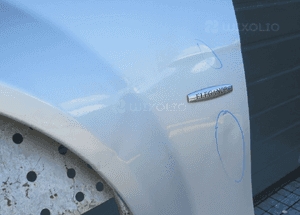 Błotnik przedni przód lewy mercedes c-klasa W204 2007- 8