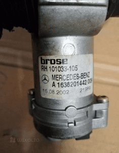 Silniczek szyby Mercedes ML W163 Prawy tył A1638201442 3