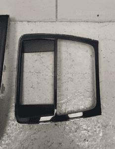 JAGUAR XJ X351 LISTWA OZDOBNA RAMKA TUNEL ŚRODKOWY DEKOR LEWARKA SKRZYNI BIEGÓW RAMKA CHROM DEKOR RADIA RADIO KOMPLET ORYGINAŁ 4