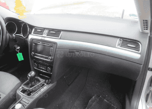 Konsola deska poduszki sensor skoda superb ii 2 9156 2008-2013 7