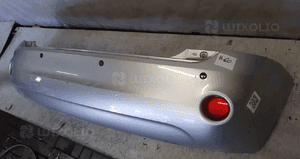 Zderzak tył tylny ford fiesta MK.6 6 vi lift fl 03 srebrny pdc czujniki 3