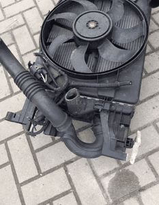 Chłodnica wody cieczy komplet opel astra j 4 iv 1.7 2.0 cdti diesel 2