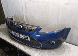 Zderzak przód przedni do ford focus MK2 ii lift fl 36 niebieski halogeny 3