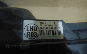 Lampa prawa reflektor toyota corolla E16 led 12- 5
