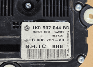 VW Passat B6 Golf Jetta panel sterowania nawiewu klimatyzacji 1K0907044BD 3