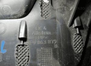 Boczek tapicerka bagażnika lewy tył Audi A6 C6 Kombi 4F9863879B 4F9863879G 7