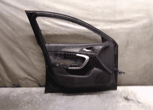 / DRZWI PRZÓD PRZEDNIE LEWE OPEL INSIGNIA A 1 I  Z22C CZARNY 4