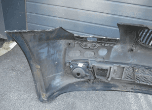 Zderzak przedni przód bmw 5 E60 E61 lift 51117178068 2007-2010 21