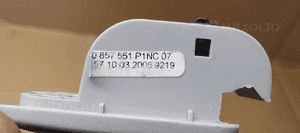 Słonecznik osłona przeciwsłoneczna lewa Audi A6 C6 4F0857551 5