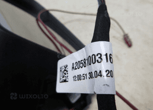 Mercedes c klasa W205 stelaż lusterko lewe 7 pin + 1 pin antena 10