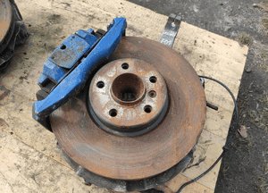 BMW 7 F01 3.0D ZWROTNICA PIASTA TARCZA ZACISK PRAWY LEWY PRZÓD IGŁA PIĘKNE 12