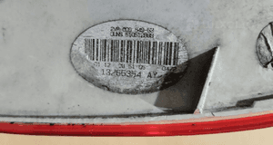 Lampa tylna tył prawa lewa opel insignia a hb 5D 13265354 13265355 4