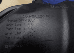 Subaru legacy outback 14-19 full led prawa eu 13