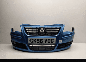 Zderzak przód przedni | volkswagen vw polo 9N3 lift fl halogeny LA5R 1