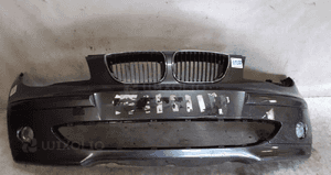 Zderzak przód przedni do bmw E87 seria 1 sparkling graphite szary grafit halogeny 1
