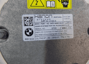 Bmw 3 G20 G21 330e 2023 sprężarka kompresor klimatyzacji 9496109 5