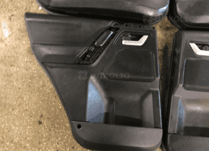 Boczki drzwi komplet czarne Land Rover Freelander 2 II 2007--> 3