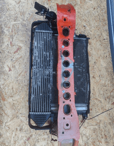 Ford Focus mk3 2.0tdci OE 8v61-8c608-r KOMPLET CHŁODNIC WENTYLATOR BELKA 1