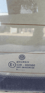 Szyba klapy bagażnika VW Golf IV 4 Kombi AS2 00r 5