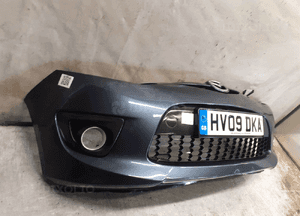 Zderzak przód przedni mazda 2 de ts szary grafitowy halogeny 3