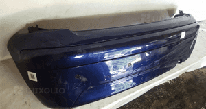 Zderzak tył tylny do citroen C3 pdc kpud granat 3
