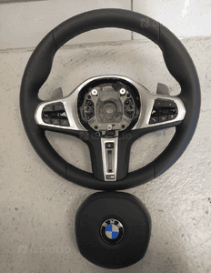 Bmw G05 G06 G01 G32 G30 grzana kierownica m pakiet łopatki tempomat airbag kompletna 10
