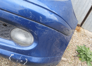 MERCEDES 203 sport coupe przód halogen kratka 2