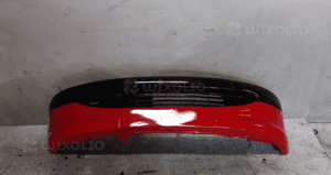 Zderzak przód przedni do peugeot 206 kkn czerwony 4