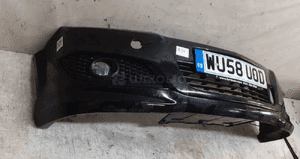 Zderzak przód przedni do opel astra h lift fl Z20R czarny dokładka !! 4