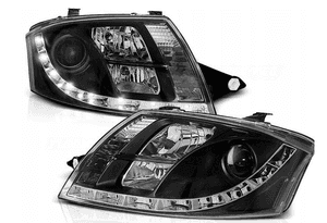 Lampy reflektory audi tt (8N) od 1999 do 2006 daylight led black silniczki 1