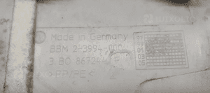 Osłona poszycie słupka prawe boczne VW Passat B5 3B0867244F 4