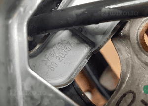 #KIEROWNICA TOYOTA YARIS I 1 LIFT MULTI MULTIFUNKCJA SUPER STAN OBSZYTA SKÓRĄ CZERWONA NIĆ (lok.193) 8