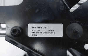 Wymiennik ciepła podgrzewacz vw ID3 ID.3 1EE963231 5