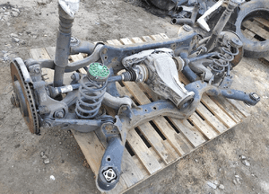 AUDI A7 4G 3.0 TDI ZAWIESZENIE TYŁ TYLNE KOMPLETNE WÓZEK ZWROTNICE ORYGINAŁ 1