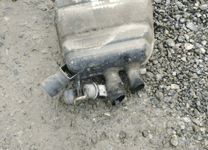 Bmw F01 F02 tłumik wydech 7578187 7578186 5