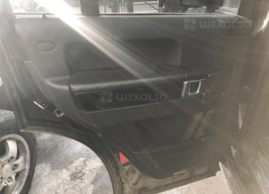 Boczki drzwi komplet czarne Range Rover LM L322 Lift 5