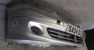 Zderzak przód przedni do mercedes c klasa W203 lift fl pdc  halogeny 744 srebrny 3