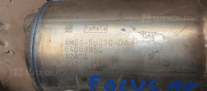Filtr cząstek stałych DPF FAP katalizator Ford Focus MK2 Lift 1.6 TDCI 9M51-5H270-DA 7
