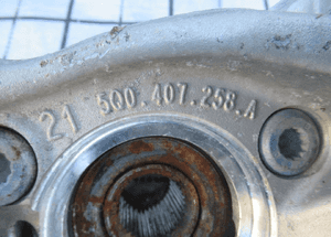 PIASTA ZWROTNICA PRZÓD PRZEDNIA PRAWA VW GOLF VII 7 LEON SKODA OCTAVIA 3 AUDI A3 5Q0407258A 7