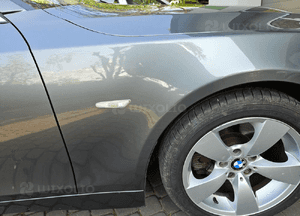 BMW E60 E61 błotnik przód przedni  lewy  A36 Titangrau II 4