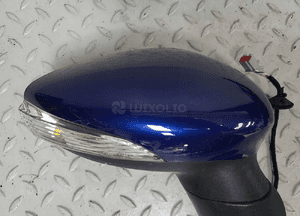 LUSTERKO prawe składane składane 8 pin Ford B-Max BMax OD niebieski 12- EU 2