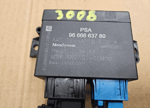 Peugeot 3008 5008 modul sterownik parkowania PDC 96666663880 9666663780 2